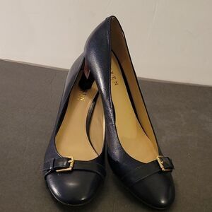 BRAND NEW DARK BLUE LAUREN BY RALPH LAUREN SAFFRON PUMP